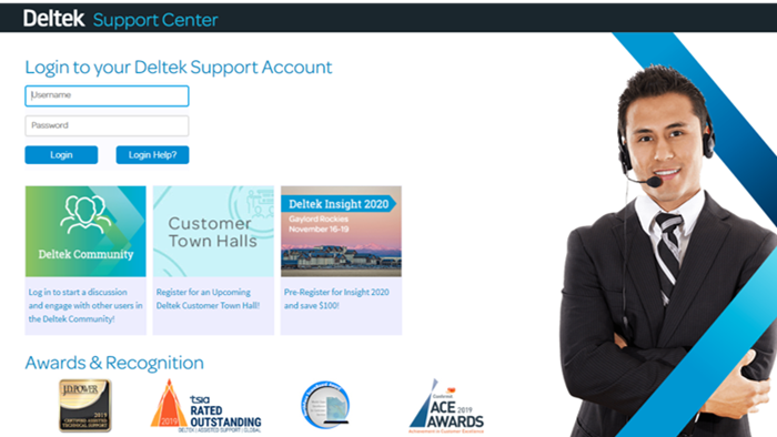 Deltek Support Center